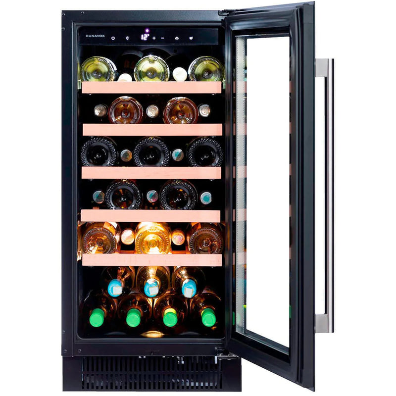Dunavox - 32 Bottle Built-In Wine Cooler - DAUF-32.83B