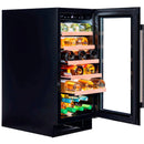 Dunavox - 32 Bottle Built-In Wine Cooler - DAUF-32.83B