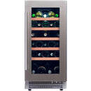 Dunavox - 32 Bottle Built-In Wine Cooler - DAUF-32.83SS