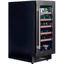 Dunavox - 32 Bottle Built-In Wine Cooler - DAUF-32.83SS