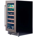 Dunavox - 32 Bottle Built-In Wine Cooler - DAUF-32.83SS