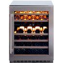 Dunavox 46 Bottle Built-In Wine Cooler - DAUF-46.145DSS