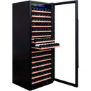 Dunavox DX-194.490BK - 194 Bottle Freestanding/Built-In Single Zone Wine Cabinet