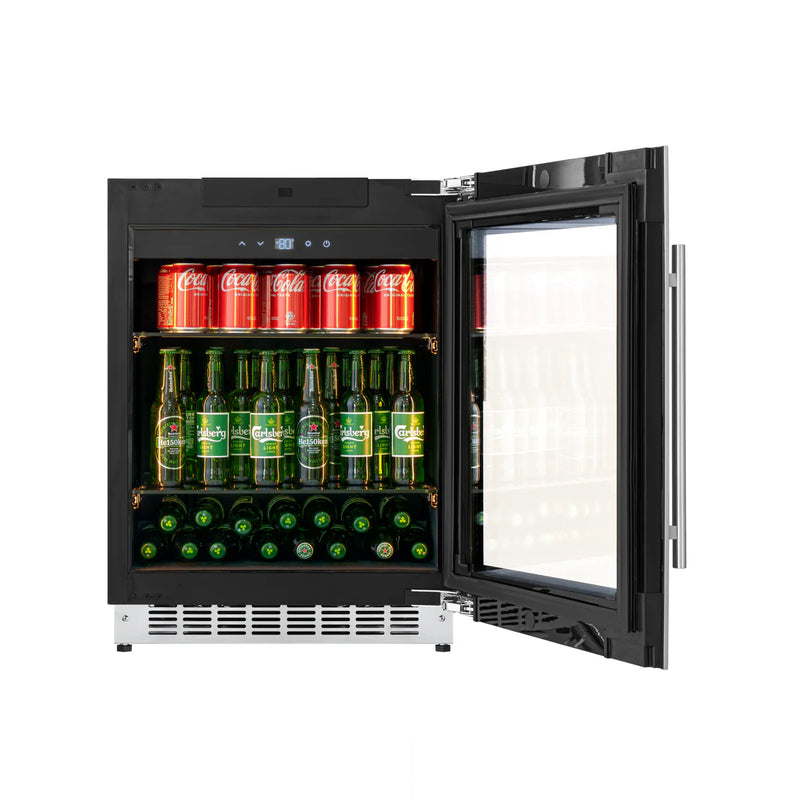 CELLA - 119 Can - 600mm - 118L Drinks Fridge - BV34-SSH - Stainless
