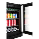 CELLA - 141 Can / 127L Beverage Cooler - BV46S-BLACK