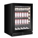 CELLA - 141 Can / 127L Beverage Cooler - BV46S-BLACK