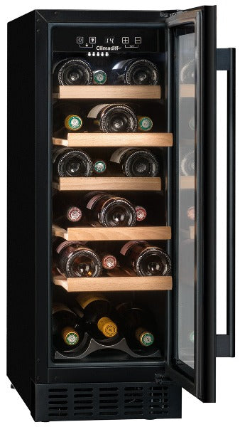 Climadiff - 20 Bottle Single Zone Wine Cooler - CBU20S2B