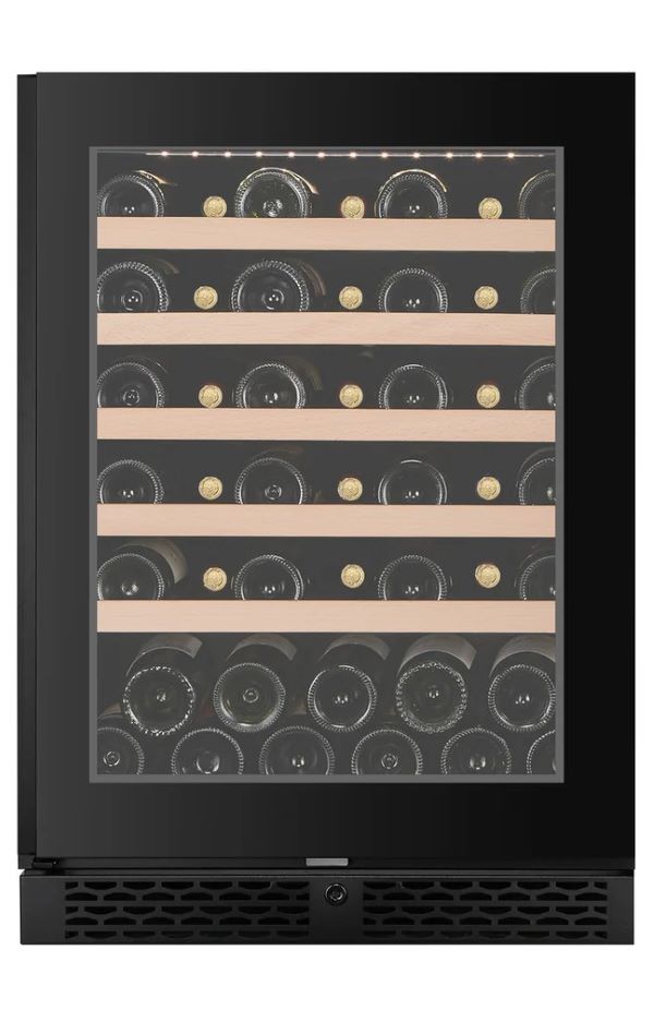 CELLA - 46 Bottle Single Zone Wine Fridge - W46S-BLACK