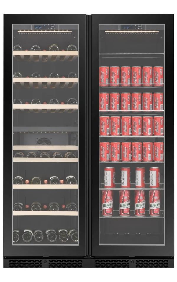 CELLA - Wine & Beverage Combination - WBV122D-BLACK