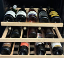 CELLA - 39 Bottle Dual Zone Wine Fridge - W39D-BLACK