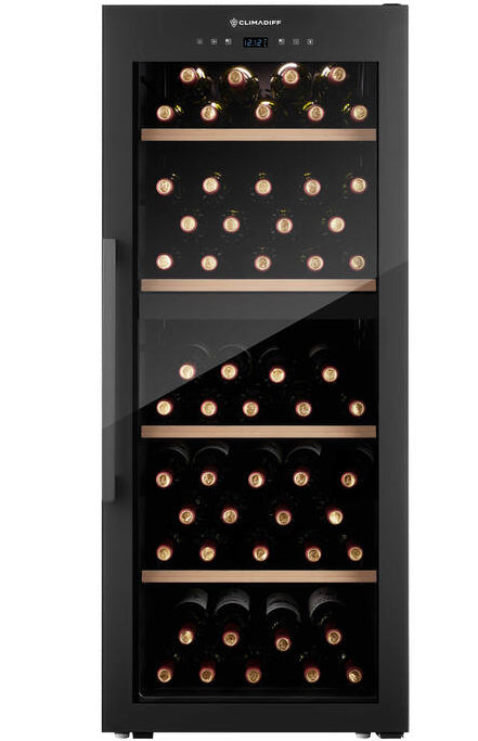 Climadiff - 110 Bottle Dual Zone Wine Cooler - CLD115B1