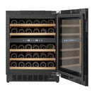 CELLA - 36 Bottle Dual Zone Wine Fridge - W34PANEL-TO