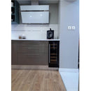 Dunavox Flow- 17 Bottle Built-In Wine Cooler - DAUF-17.58DB