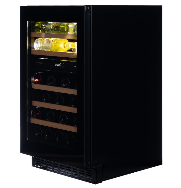Dunavox 38 Bottle Built-In Wine Cooler - DAUF-38.100DB.TO