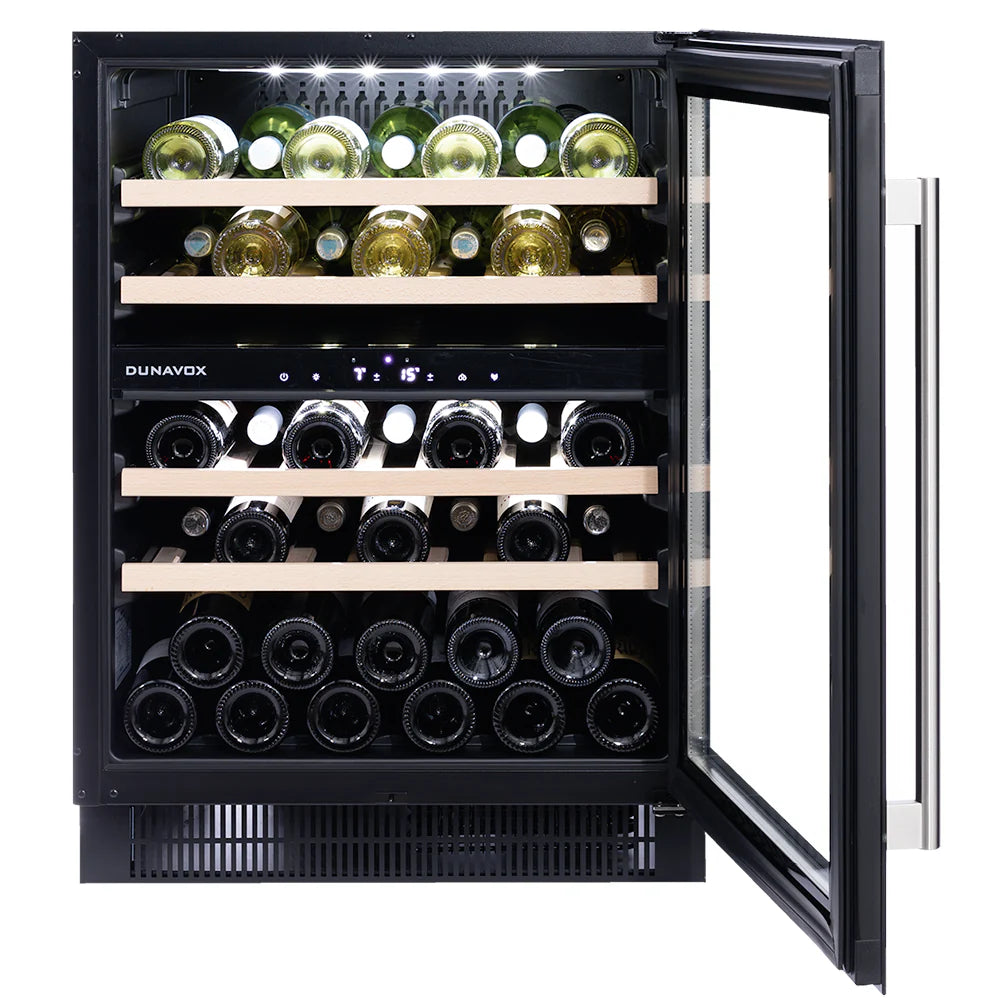 Dunavox 39 Bottle Built-In Wine Cooler - DAUF-39.121DB