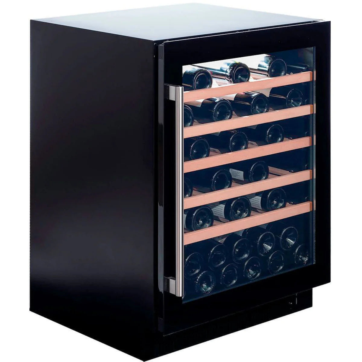 Dunavox DAUF-46.138B | 46 Bottle Single Zone Built-In Wine Cooler