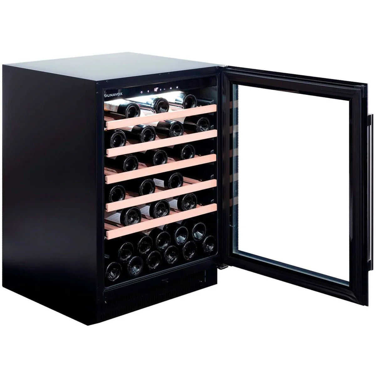 Dunavox Flow 46 Bottle Built-In Wine Cooler - DAUF-46.138B