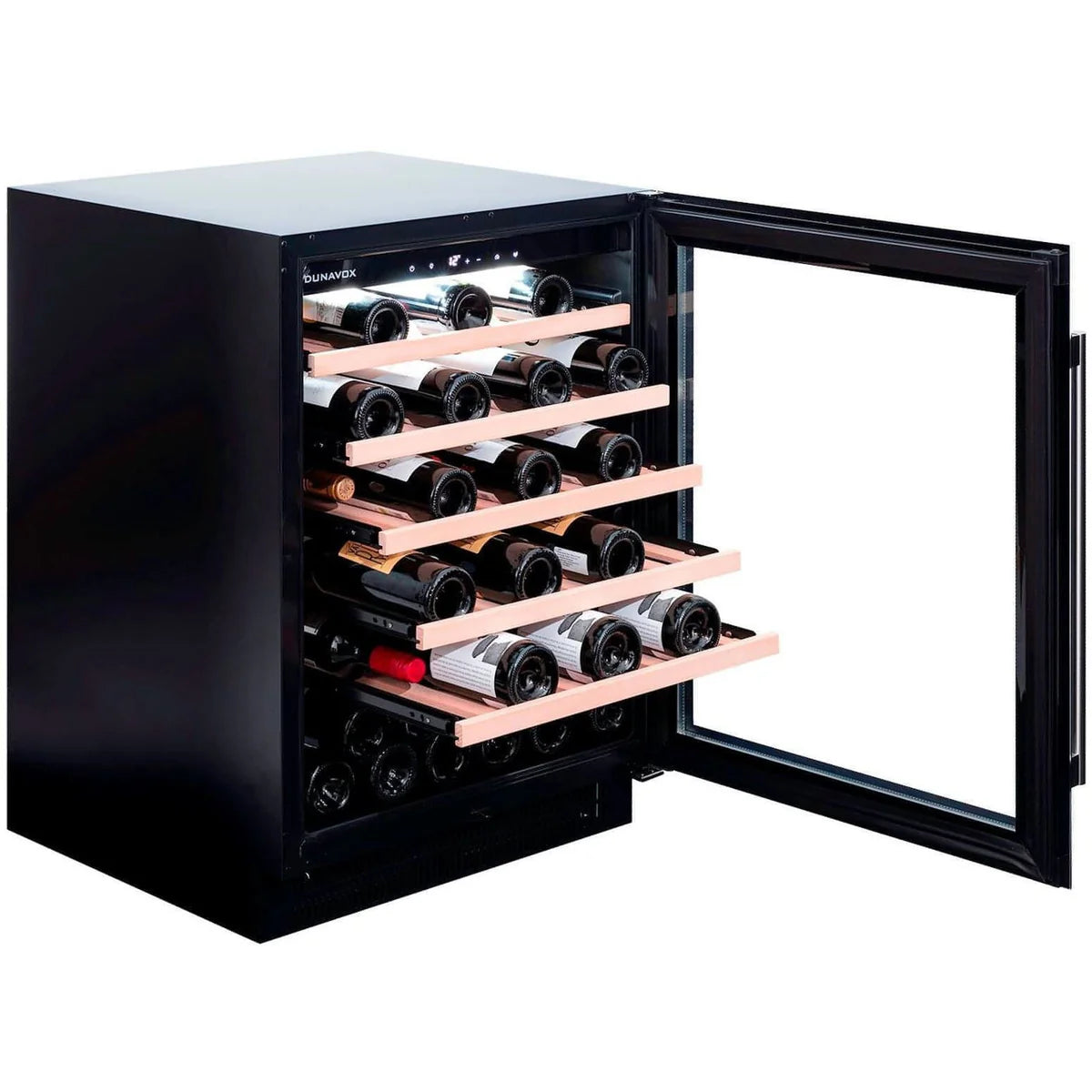 Dunavox Flow 46 Bottle Built-In Wine Cooler - DAUF-46.138B