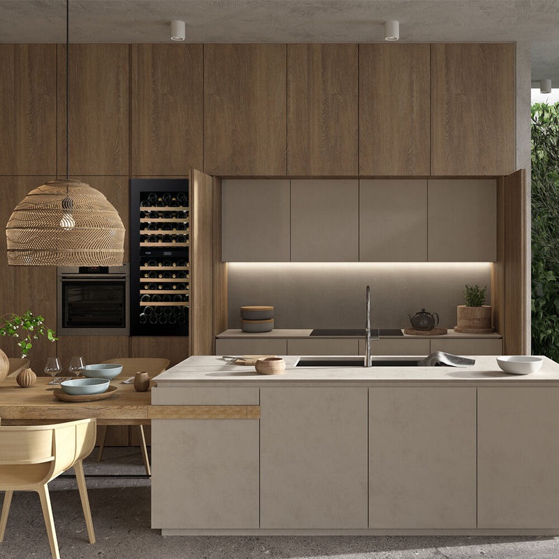 Dunavox Horizon-19.TO  - 19 Bottle Single Zone Integrated Wine Cooler - DVH-19.50B.TO