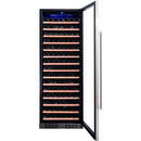 Dunavox DX-194.490SSK- 194 Bottle Freestanding/Built-In Single Zone Wine Cabinet