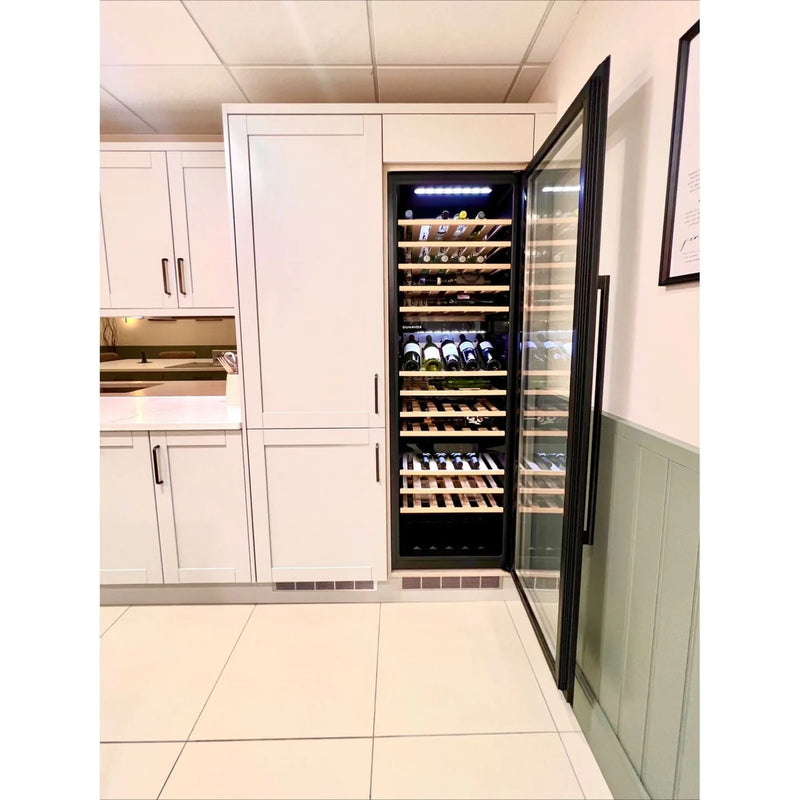 Dunavox Joy - 89 Bottle Triple Zone Integrated Wine Cooler - DX-89.246TB