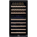Dunavox DX-94.270DBK- 94 Bottle Freestanding/Built-In Dual Zone Wine Cooler