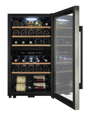 La Sommeliere - 29 Bottle Dual Zone Wine Cooler - ECS31.2Z