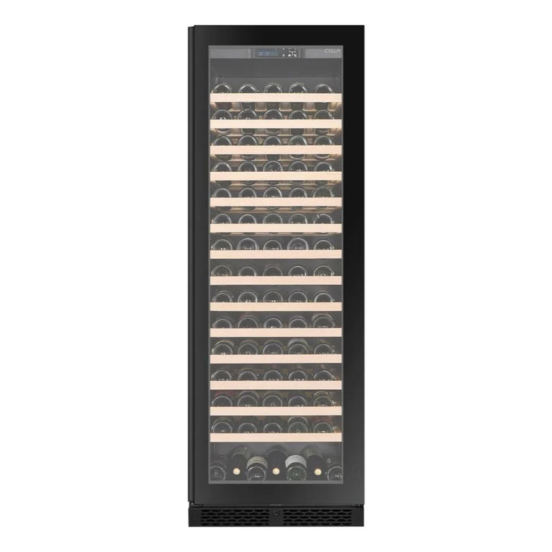 CELLA - 161 Bottle Single Zone Wine Fridge - FWS163-BLACK