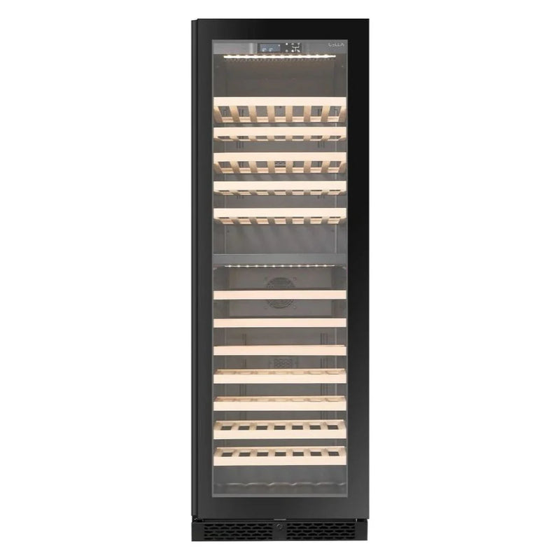 CELLA - 101 Bottle Dual Zone Wine Fridge - FWS93D-BLACK