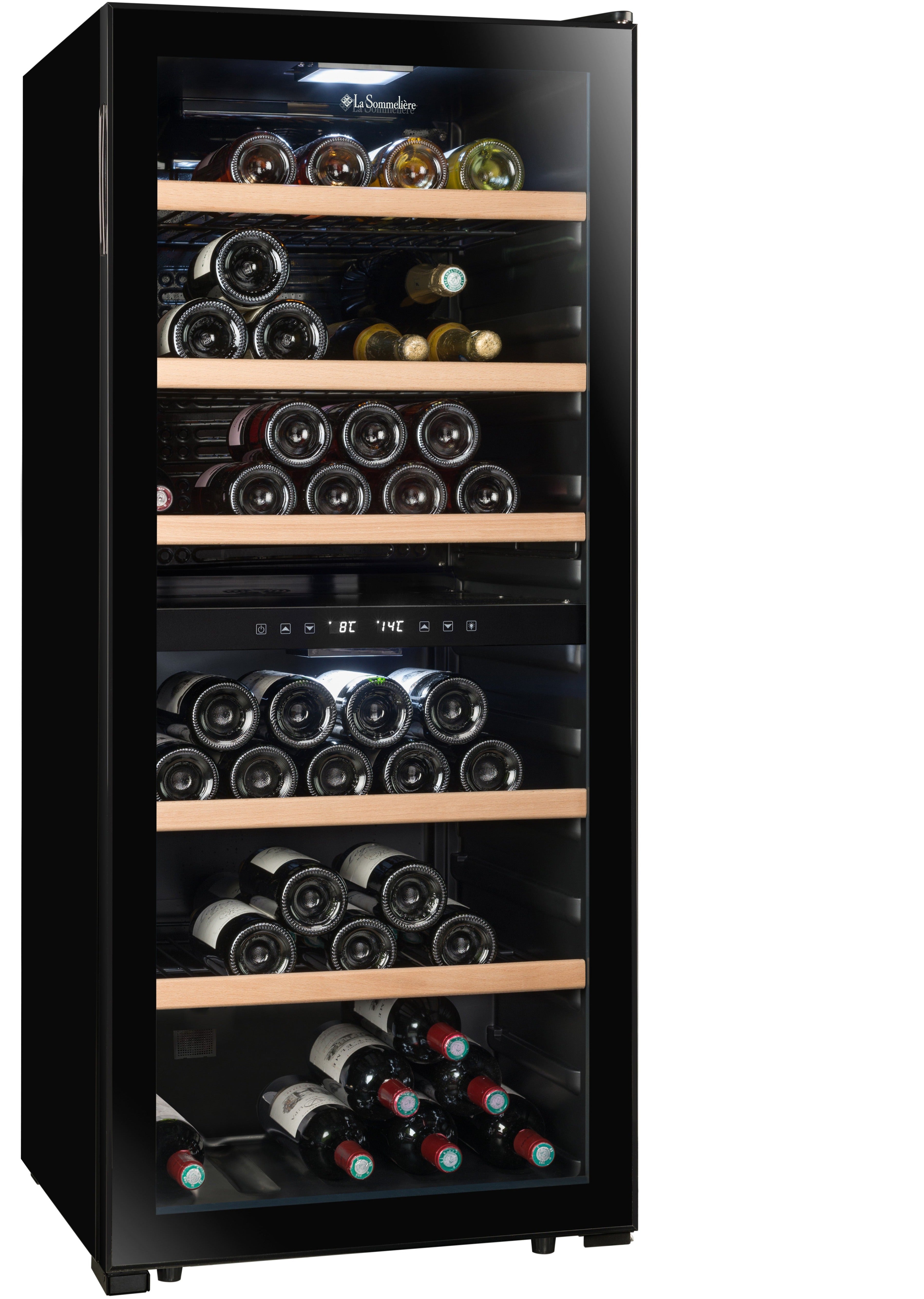 Vestfrost FZ365W-SILVER | 197 Bottle Dual Zone Wine Cooler
