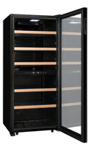 La Sommeliere - 102 Bottle Dual Zone Wine Cooler - LS102DZBLACK