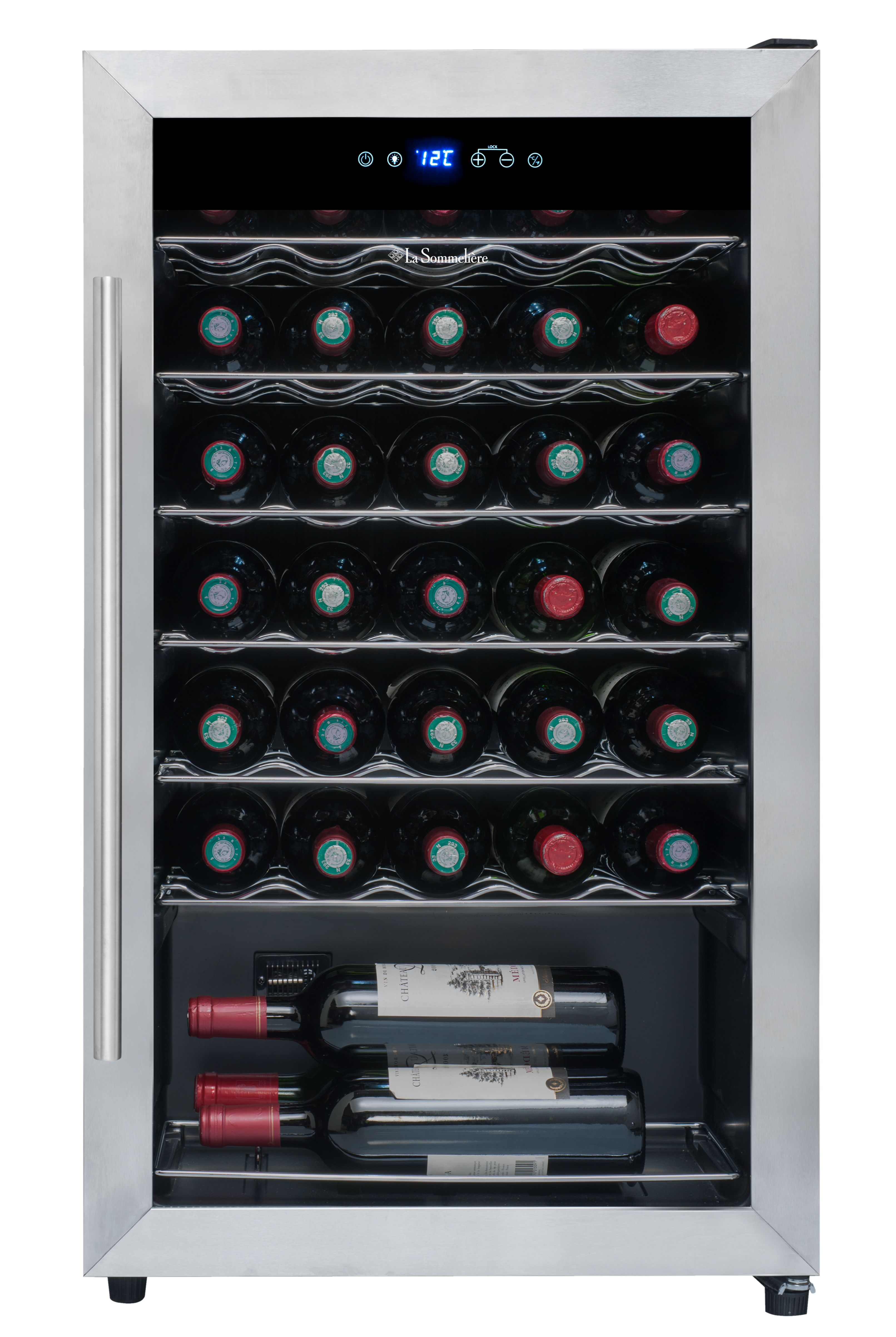 La Sommeliere - Service 34 Bottle Single Zone Wine Cooler - LS34A