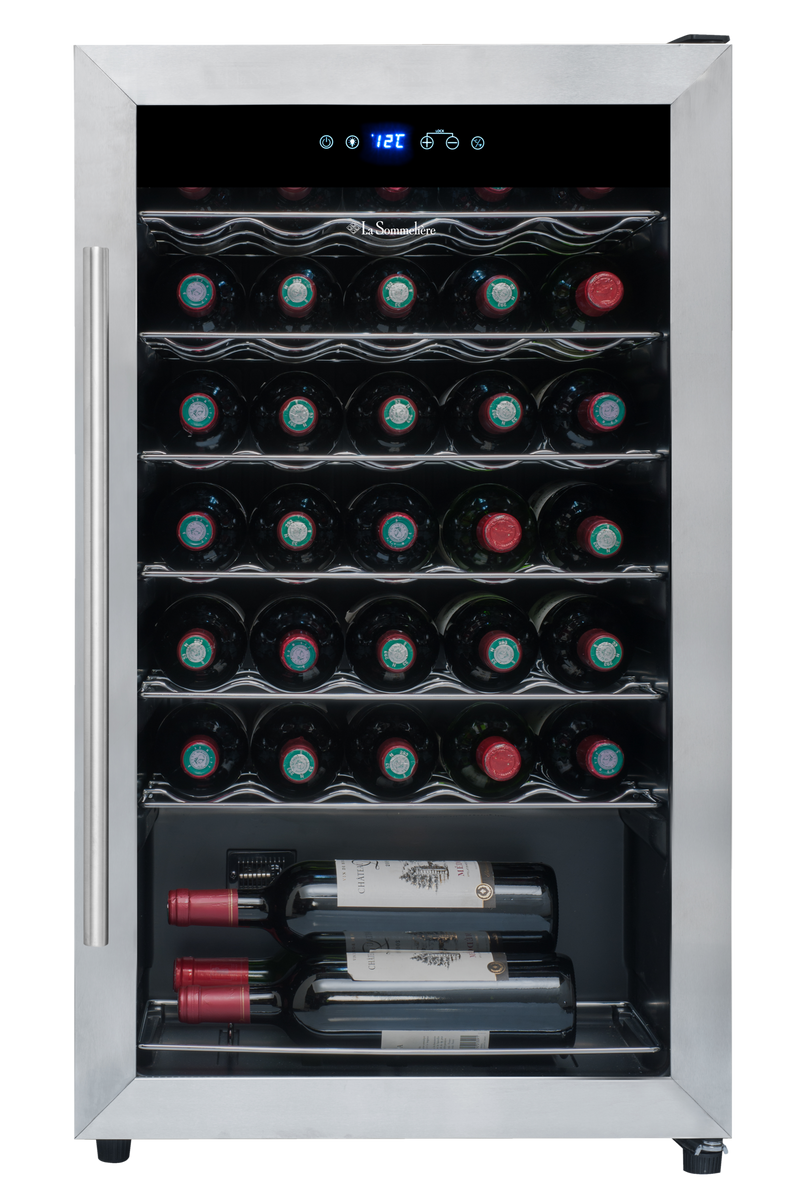 La Sommeliere - Service 34 Bottle Single Zone Wine Cooler - LS34A