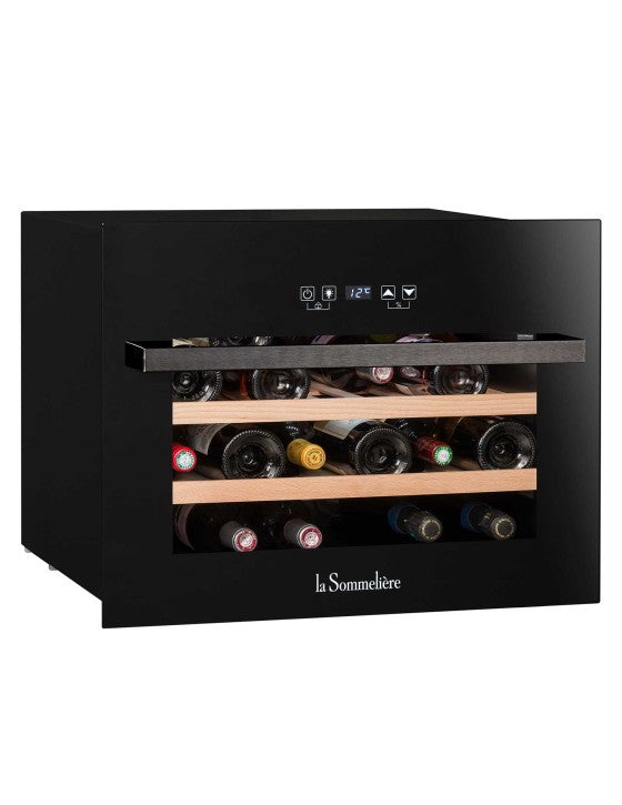 La Sommeliere - 28 Bottle Single Zone Integrated Wine Fridge - LSBI28B