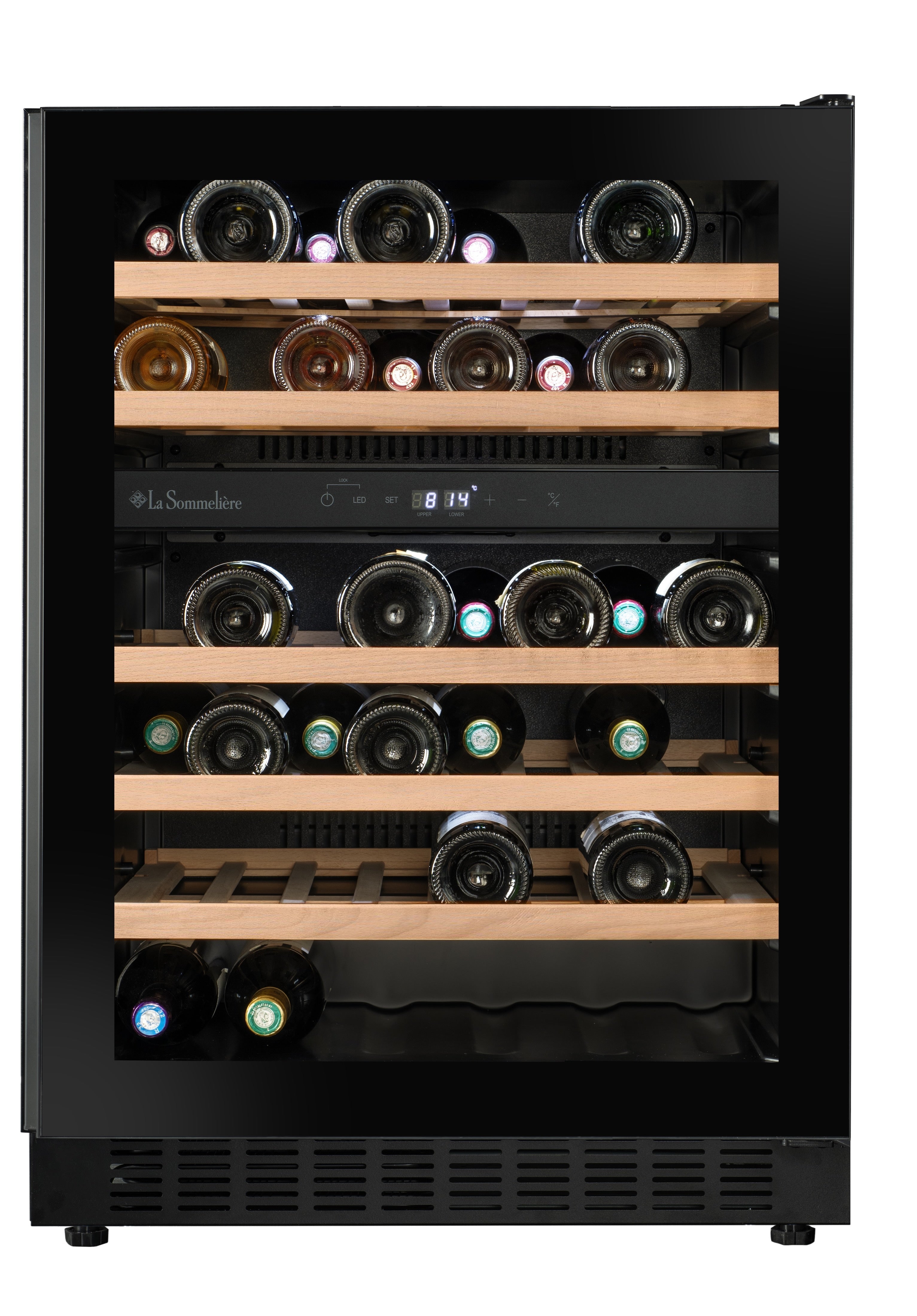 La Sommeliere - 46 Bottle Dual Zone Wine Cooler - LSBU50DZ