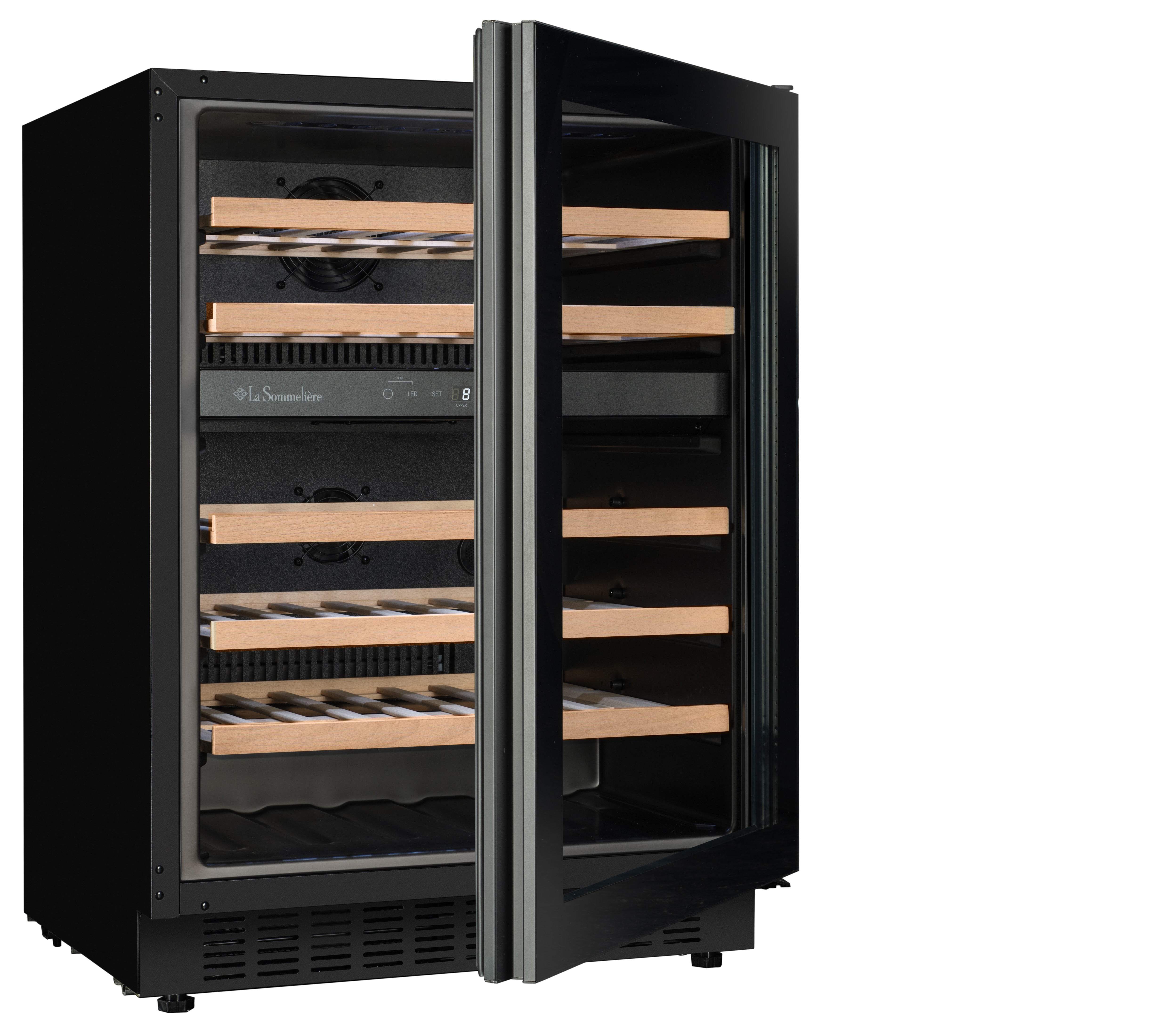 La Sommeliere - 46 Bottle Dual Zone Wine Cooler - LSBU50DZ