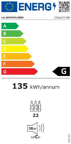La Sommeliere - 22 Bottle Single Zone Wine Cooler - COLLECTION