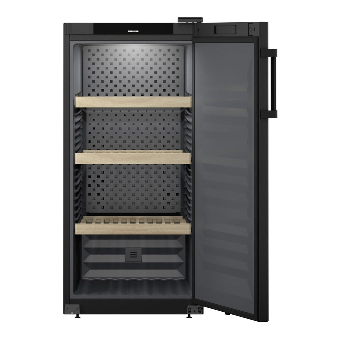 Liebherr - GrandCru 141 Bottle Single Zone Wine Cabinet - WSbl 4201