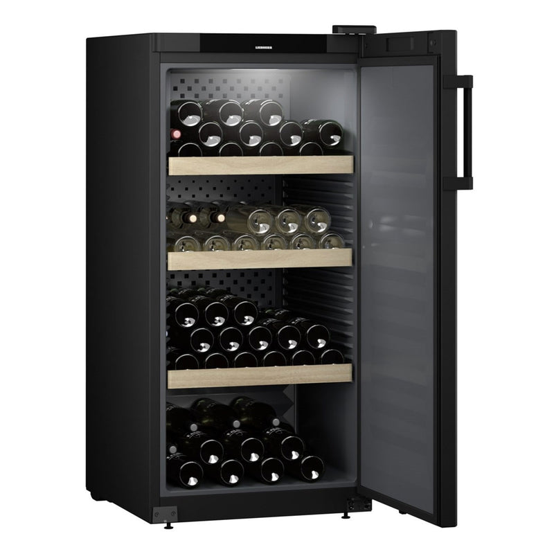 Liebherr - GrandCru 141 Bottle Single Zone Wine Cabinet - WSbl 4201