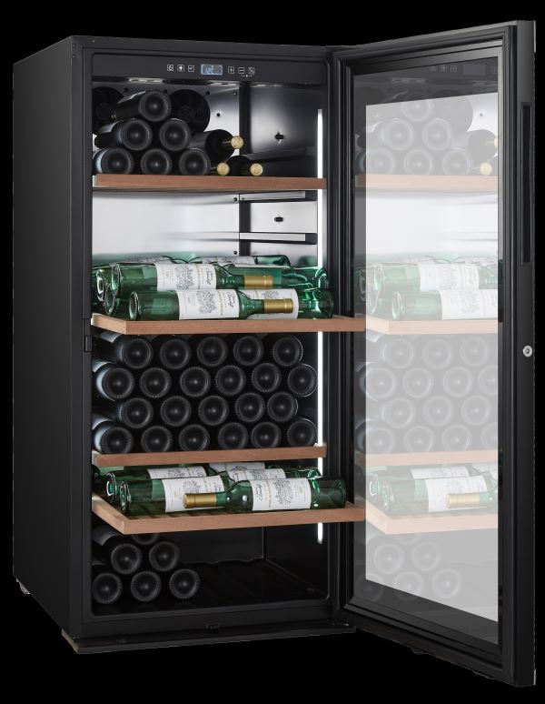 Climadiff - 149 Bottle Freestanding Single Zone Wine Cabinet - MILLESIME150B