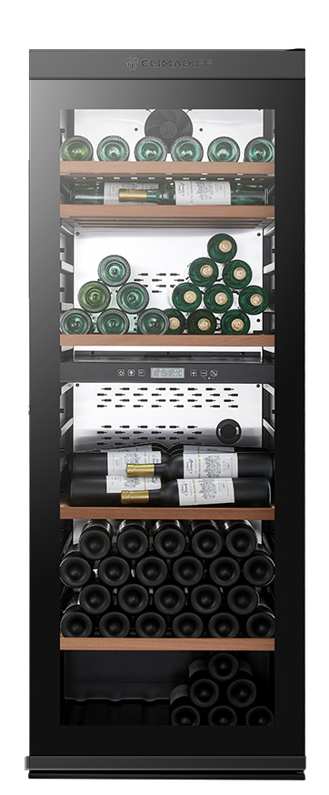 Climadiff - 193 Bottle Freestanding Dual Zone Wine Fridge - MILLESIME190DB