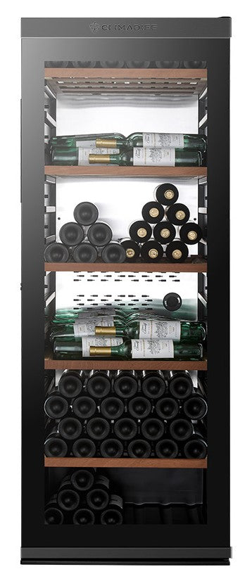 Climadiff - 204 Bottle Freestanding Single Zone Wine Cabinet - MILLESIME200B