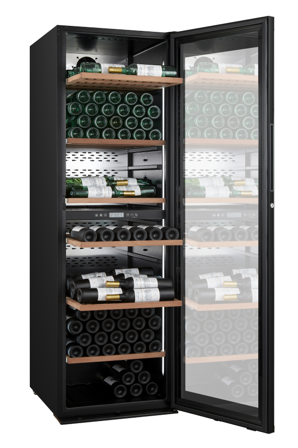 Climadiff - 237 Bottle Freestanding Dual Zone Wine Fridge - MILLESIME240DB