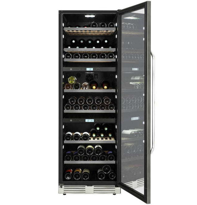 La Sommeliere - 143 Bottle Triple Zone Wine Cabinet - MT145TZ