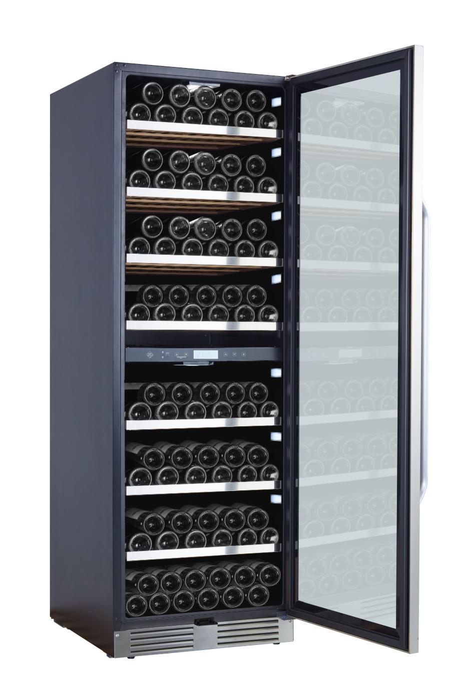 La Sommeliere - Prestige 152 Bottle Dual Zone Wine Cooler - MT150DZ