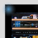Avintage - AVU50PLATINUM Dual Zone Built-In Wine Fridge