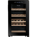 La Sommeliere - 32 Bottle Dual Zone Wine Cooler - SLS32DZBLACK