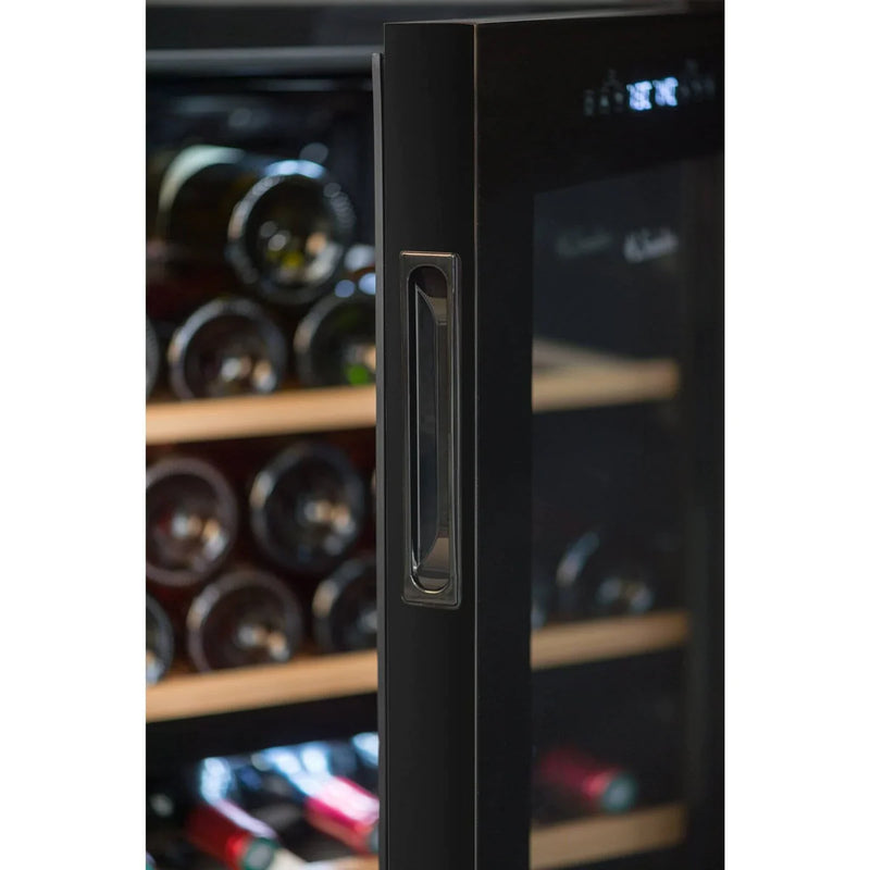 La Sommeliere - 32 Bottle Dual Zone Wine Cooler - SLS32DZBLACK