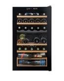 La Sommeliere - 33 Bottle Dual Zone Wine Cooler - SLS33DZ