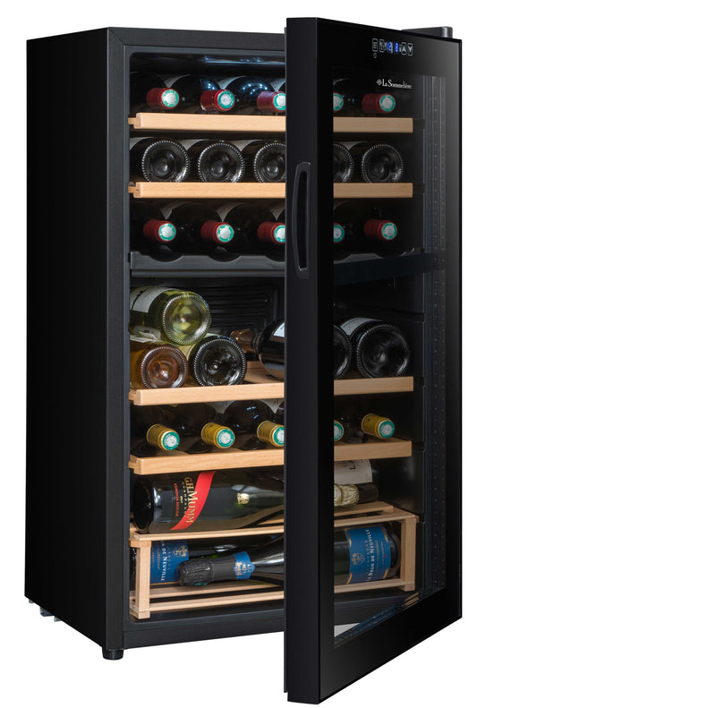 La Sommeliere - 33 Bottle Dual Zone Wine Cooler - SLS33DZ